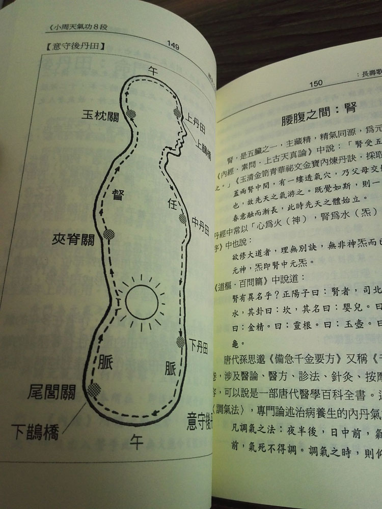 小周天气功8段 大周天气功12段两册打通任督二脉